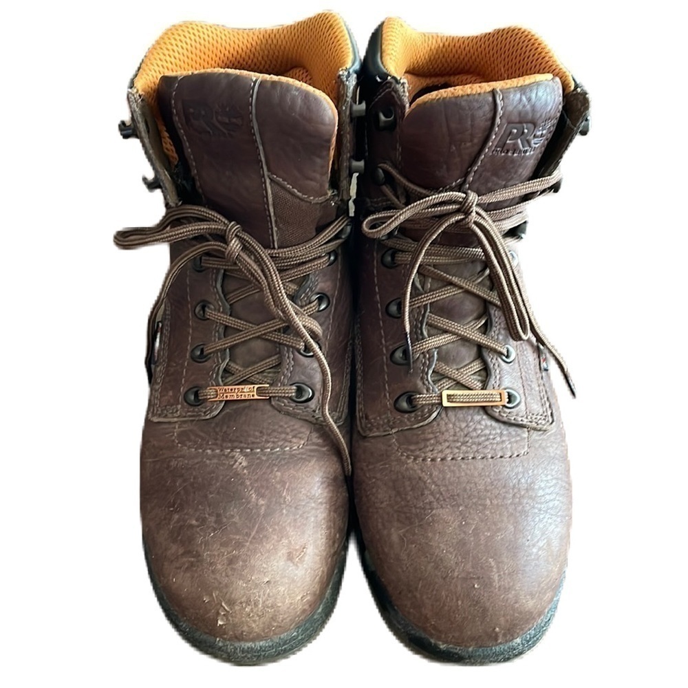 Timberland Pro series steel toe boots sz8
